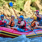 Rafting auf dem Fluß