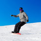 Snowboardlehrer von den Gipfelstürmern beim carven